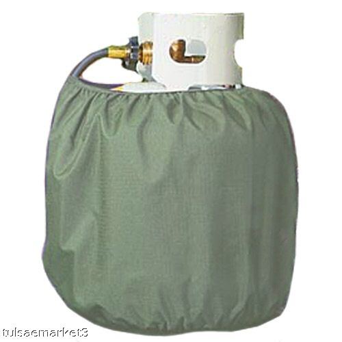 Coleman 20 lb Propane Tank Fabric Cover Grill Mosquito