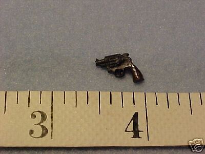 Snub Nose Revolver (740)   Dollhouse Miniature  