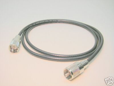 RG59U Jumper Patch Cable PL259 Connectors RG 59U  