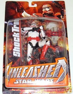 Star Wars Unleashed Clone Shock Trooper Figure  