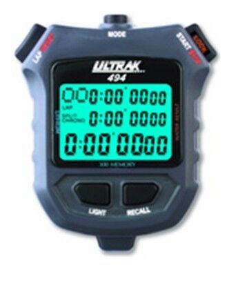 ULTRAK 494 300 Lap Stopwatch, Backlit Display NEW MODEL  