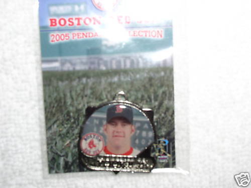 BOSTON RED SOX 2005 Collectible PENDANT   YOUKILIS   