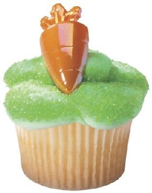 24 Carrot Cupcake Picks birthday party Easter Cake NEW  