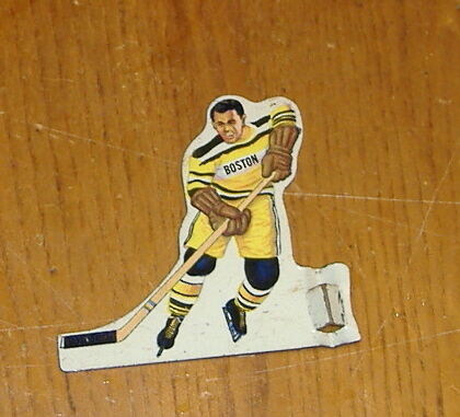 table top hockey munro boston bruin player 50s tin  