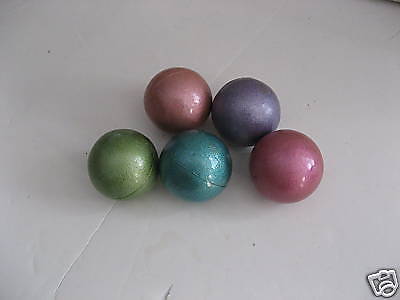 Fun Rubber Balls. Shiny and Colorful. New.  