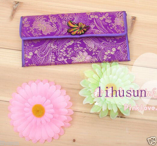 WHOLESALE 10 Brocade SILK COIN Purses /Bags /Wallets  