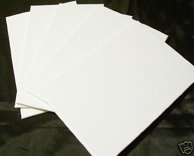 OSWOA 4X6 Blank Canvases CANVAS PANELS Art Supplies  