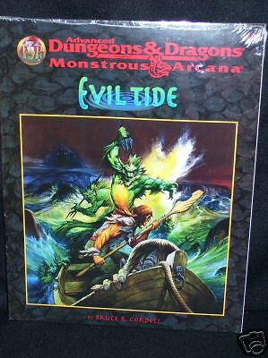 EVIL TIDE TSR 9542 AD&D Monstrous Arcana SEALED  