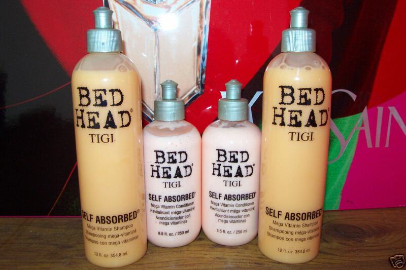 TIGI BEDHEAD SELF ABSORBED SHAMPOO AND CONDITIONER SET  