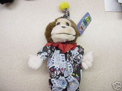 YOUR LUCKY STUFFED BINGO MONKEY (J)  