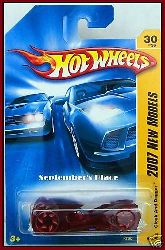 2007 Hot Wheels # 030 Cloak and Dagger Red  