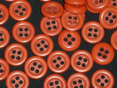 50 VTG LIDZ BROTHERS RUST BUTTONS 3/4 (19.1 MM) 4 H  